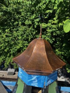 Custom Copper Cupola Woburn Shop Fabrication