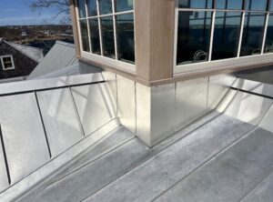 Freedom gray standing seam coastal home ma